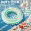 Adult Inflatable Ring with Handle, Large, Stylish O-Shaped Inflatable Ring, Cute, Simple, Thick, Unisex, Swimming, Pool, Beach, Water Play, Summer