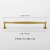 Vintage Brass Furniture Pull Handles Bronze Long Bar Cabinet Door Handles Drawer Knob For Kitchen Wardrobe Cupboard Pulls