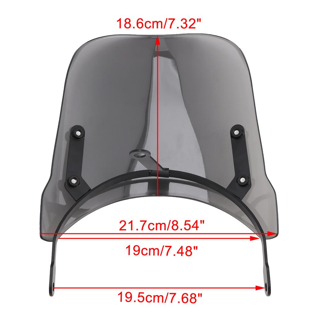Windshield WindScreen fit for Guerrilla 450 2024-2025 Gray