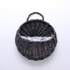 Wall Hanging Woven Basket Flower Pot - Rattan, Willow & Straw Design