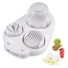 1/2Pcs Egg Cutting Tool Quick Clean Triple-Slice Mode Horizontal/Vertical Food Slicer Perfect Boiled Egg Slices Maker