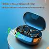 Open-Ear-Kopfhörer Bluetooth-Kopfhörer HiFi-Stereo-Geräuschreduzierung Touch-Steuerung Ohrhaken-Ohrhörer LED-Anzeige Kabellose Headsets