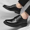Fashion Comfy Male Derby Footwear Wedding Formal Oxfords Shoes Business Casual Office Shoes for Men Classic Pointy Men's Business Shoes