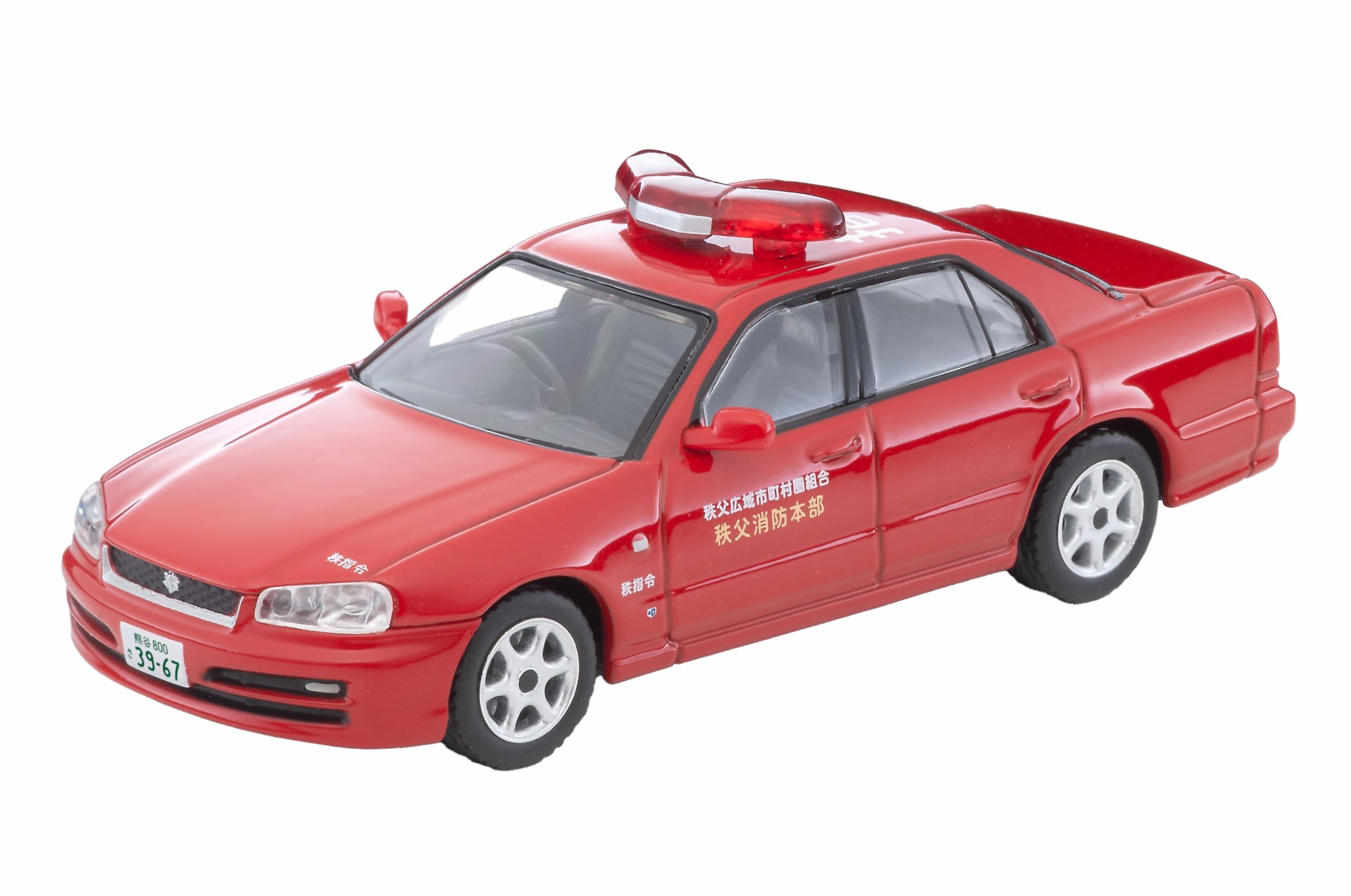 

TOMYTEC Tomica Limited Vintage Neo Nissan Skyline Спортивный седан GT Пожарная команда Чичибу Пожарный Готовая модель 336471 1/64 LV-N363a Четырехдверное транспортное средство,