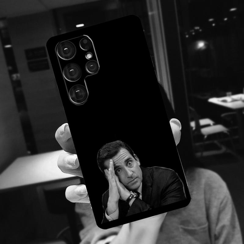 

Чехол для Samsung Galaxy S22 S23 Ultra S21 S20 FE S9 S10 Note 10 Plus Note 20 Ultra с Майклом Скоттом из «Офиса» Galaxy S23Ultra