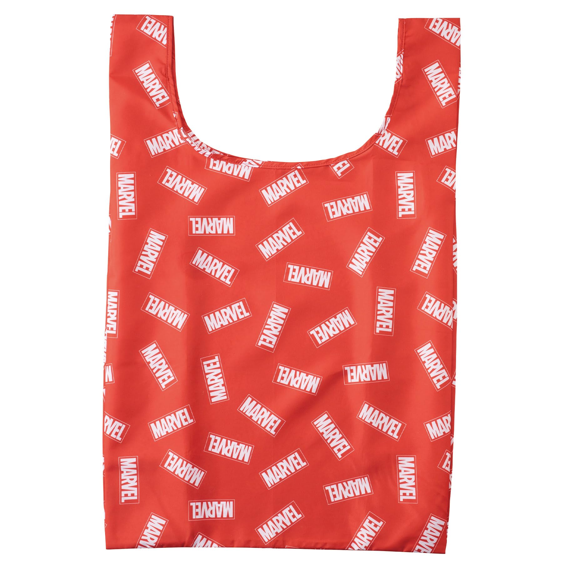 

Marushin Eco Bag with Marvel x W40 x D20cm 12 x Marvel Made with Recycled Product 2505027300 Logo, H63.5 (Folded 12cm), Red, Polyester, Code