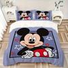 3pcs set Mickey Mouse1pc of quilt cover+2pcs of pillowcase, no core, print bedding, All Seasons Bedroom Setting058