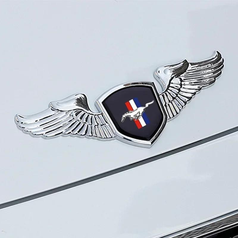 Car Front Hood Emblem Sticker Badge for Ford Mustang Shelby Mustang Kuga Mondeo Explorer Ecosport Galaxy Transit Focus 2 Ranger