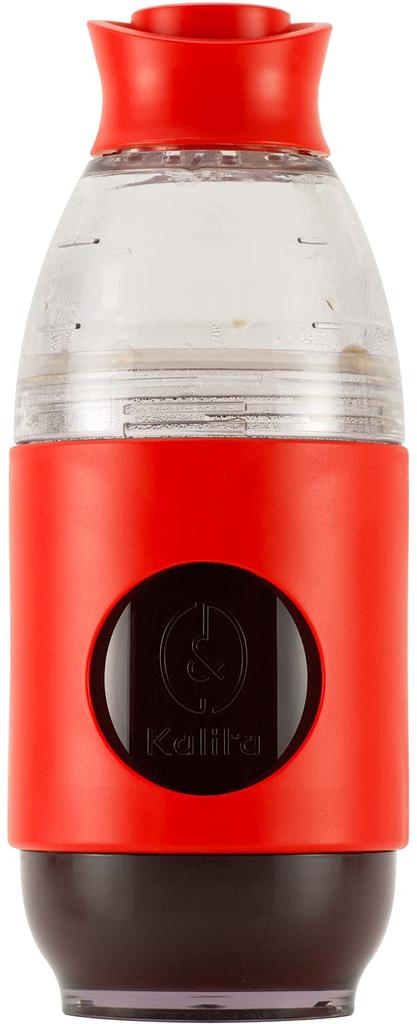 Kalita GO-BREW Coffee Maker, 500ml, Outdoor, with Wave Filter KWF-155, Red, Model #35276