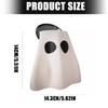 Eerie Specter Shape Candy Holder For Halloween Treats Portable Lightweight Bucket Kids Party Decoration Storage Bin