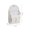 Fabric Hanging Storage Bag for Dormitory Wall Mounted Wall Door Bags Dual-Pocket Side Mesh Organizer Book Magazine Phone Holder