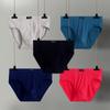 Modal Red Breathable Men's Briefs - Summer Thin Large Size for All Ages