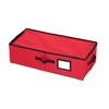Foldable Oxford Cloth Storage Box with Detachable Compartments for Christmas Balls