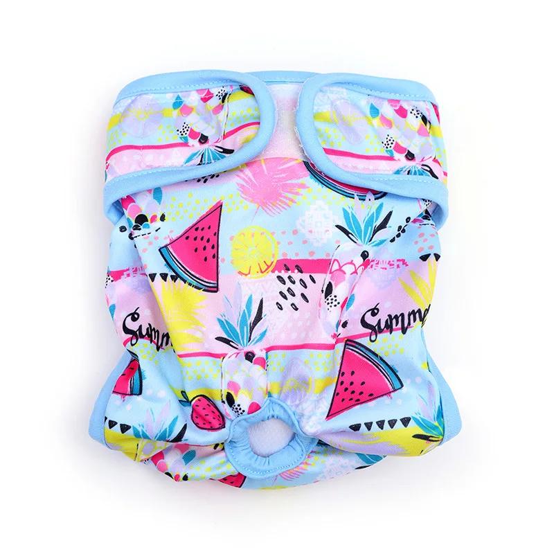 Reusable Dog Diaper Panties Pet Avoid Harassment Shorts Female Dogs Sanitary Menstrual Physiological Estrus Safety Underwear
