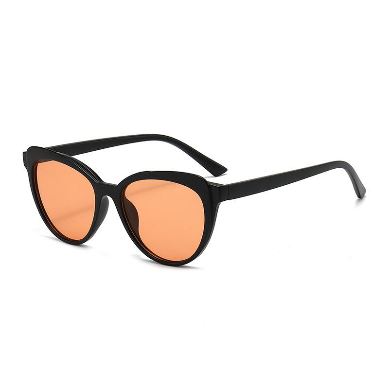 New fashion trend European and American cat eye sunglasses men and women ins concave hip-hop sunglasses