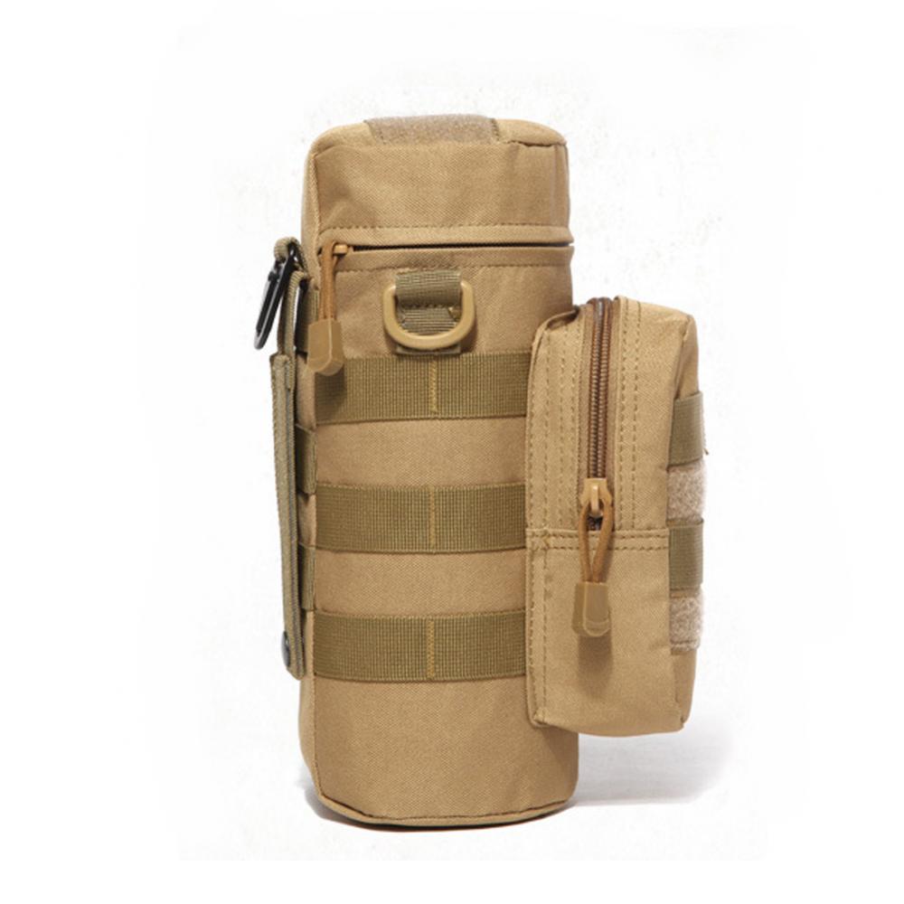 2L Military Tactical Molle Pouch Water Bottle Holster Outdoors Camping Hiking Hunting Waist Back Pack Canteen Kettle Holder Bag