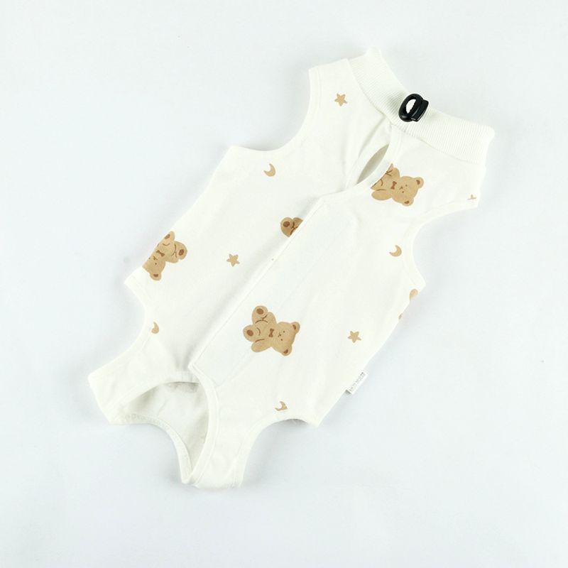 Cat Spaying Suit - Anti-scratching, Breathable, Pure Cotton Post-operation Garment Suitable for All Seasons. Mother Cat Surgical Gown - Cute Design.