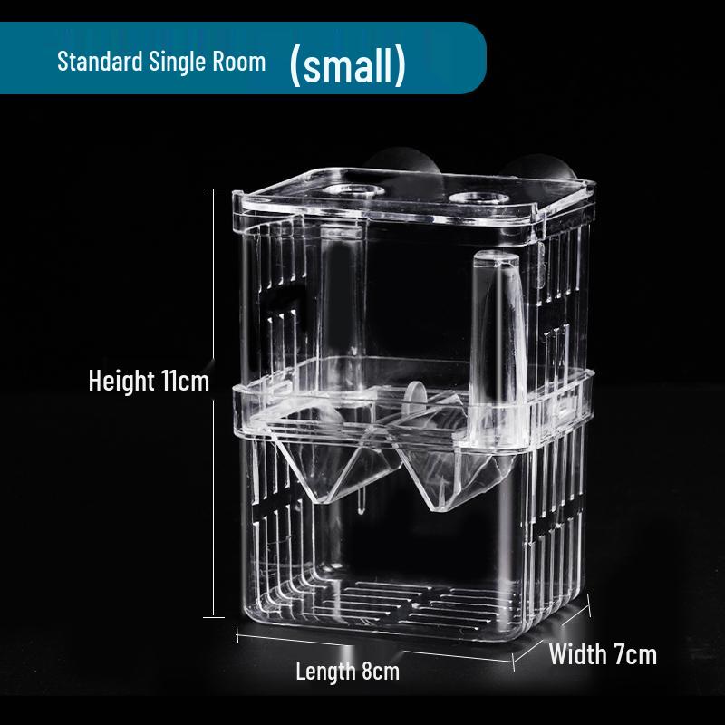 

Акриловый плавающий аквариум-изолятор и нерестовик для гуппи и мальков