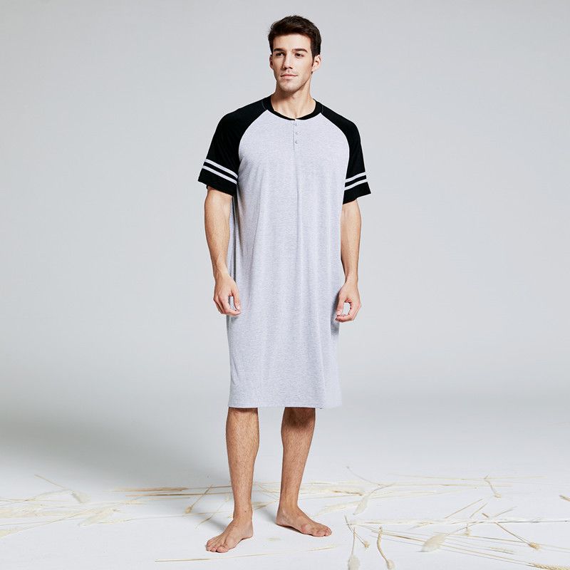 Modal Rayon Summer Thin Extra Fat Men's Jumpsuit