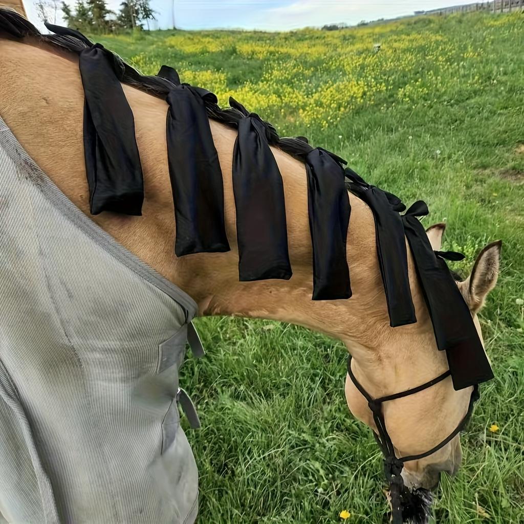 Horse Mane Protective Cover Horse Mane Windproof Cover Effectively Protects the Mane from Wind and Wear Horse Mane Dirt-proof Cover