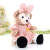 cushu cush Duffy and ShellieMay Costume Toy Sold Made in Cute Light Pink Polka Dot and Shoes (Plush Separately) Japan, Dress, Headband, Petticoat,