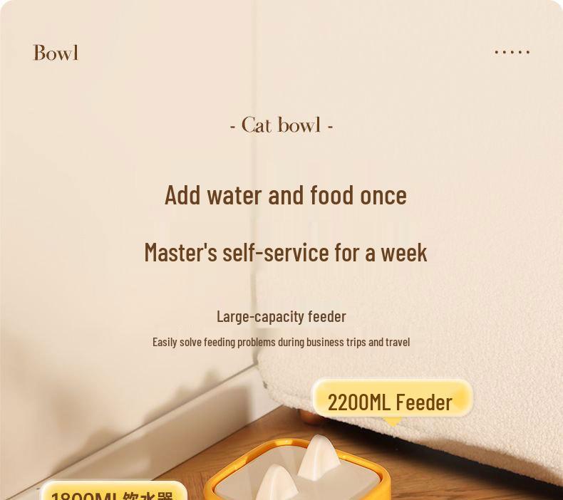 Automatic Pet Feeder & Waterer: Easy-Clean Universal Drinking Fountain with Hair Filter for Cats & Dogs
