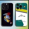 14 F-Fernando Alonso Telefoonhoesje Voor iPhone 16,15,14,13,12,11 Plus,Pro,Max,XR,XS,Plus,SE,Mini Transparante Zachte Hoes