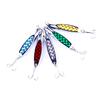 1pc/5pcs HENGJIA 0.74oz/2.75'' Trolling Laser Fishing Spoons Metal Fishing Lures for Perch