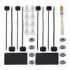 Kühlerlüfter Halterung Kabelbinder Clips Elektrische Übertragung Kühler Montage Befestigungsband Universelles Lüftermontage-Kit Einfache Installation