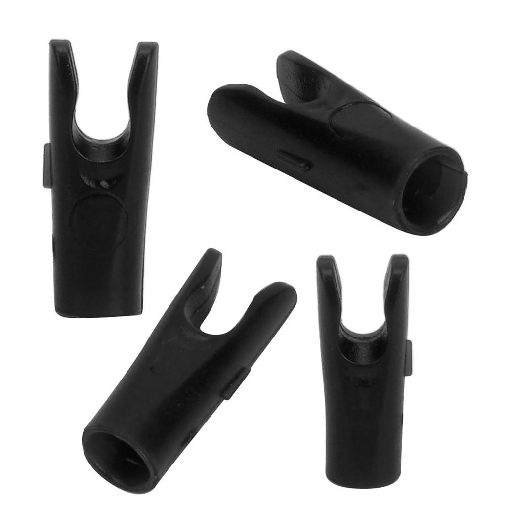 50Pcs Archery Nocks Insert Pin Shaft Tails Hunting Shooting Accessory
