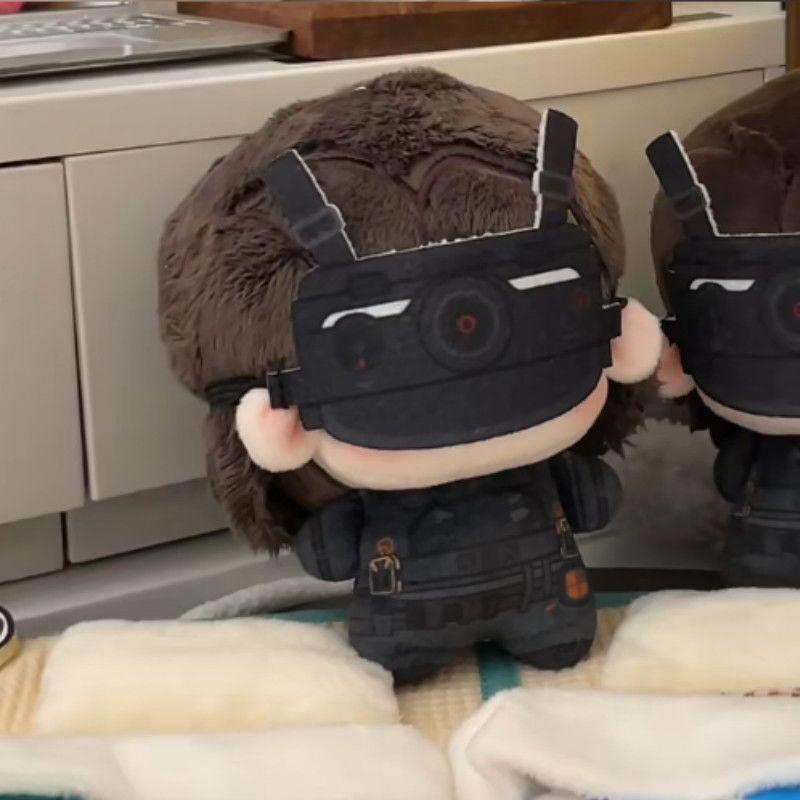 10Cm Game Delta Force Nox Cotton Doll Nameless Plush Pendant Anime Peripheral Accessories Backpack Decoration Collection Gift