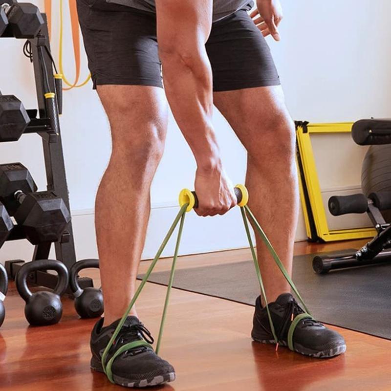 2 sady Rukojeť Hák Fitness Rukojeť Multifunkční Cvičební Závěsná Rukojeť pro Různé Věkové Skupiny