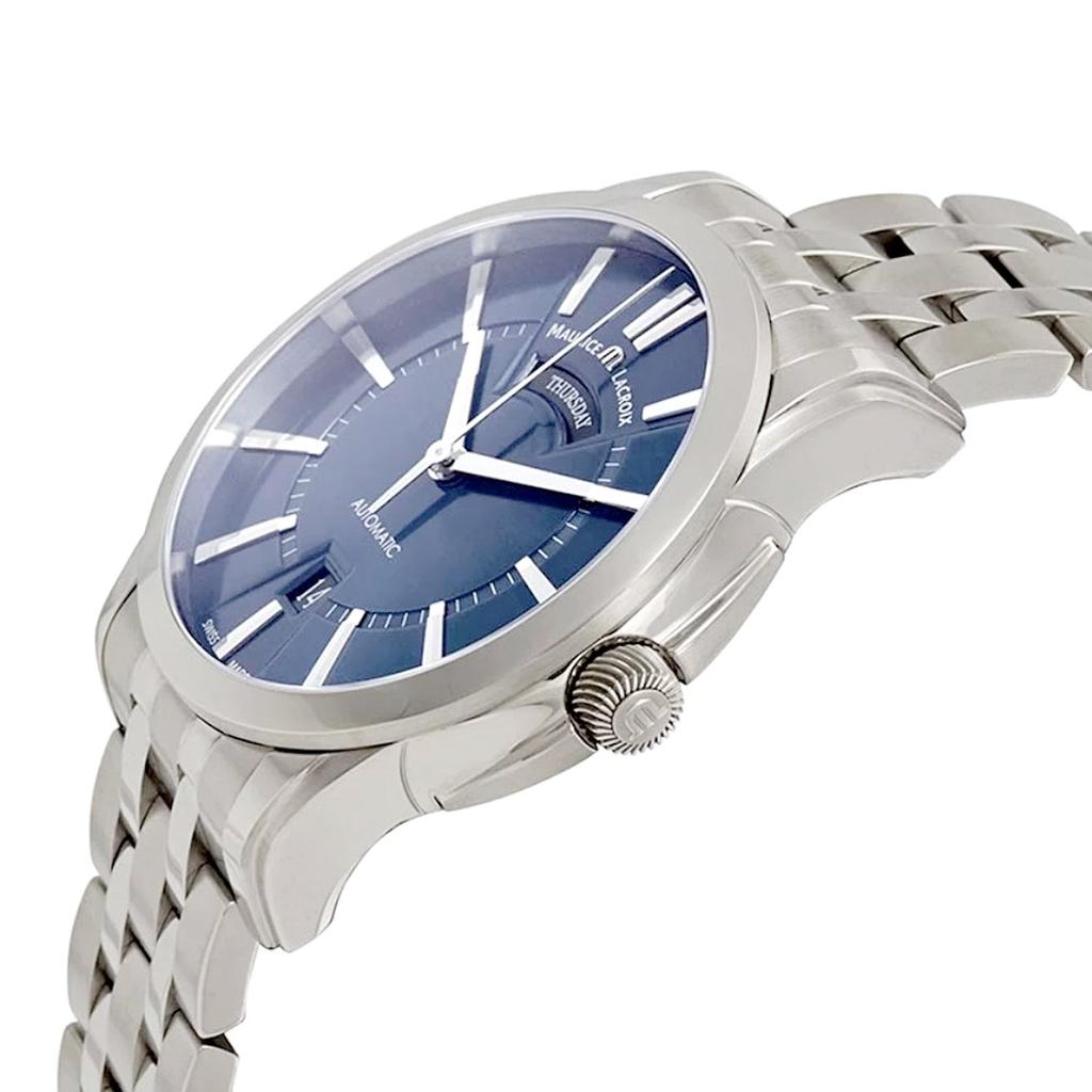 [MAURICE LACROIX] Pontos Day Date Automatic Men's 41mm Metal Band PT6158-SS002-43E