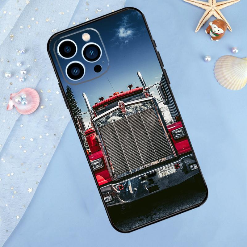 Cool Heavy Truck Car Case For iPhone 17 Pro Max 16 15 14 12 11 13 Pro Max Plus 12 13 Mini 16e 17 Air Back Cover
