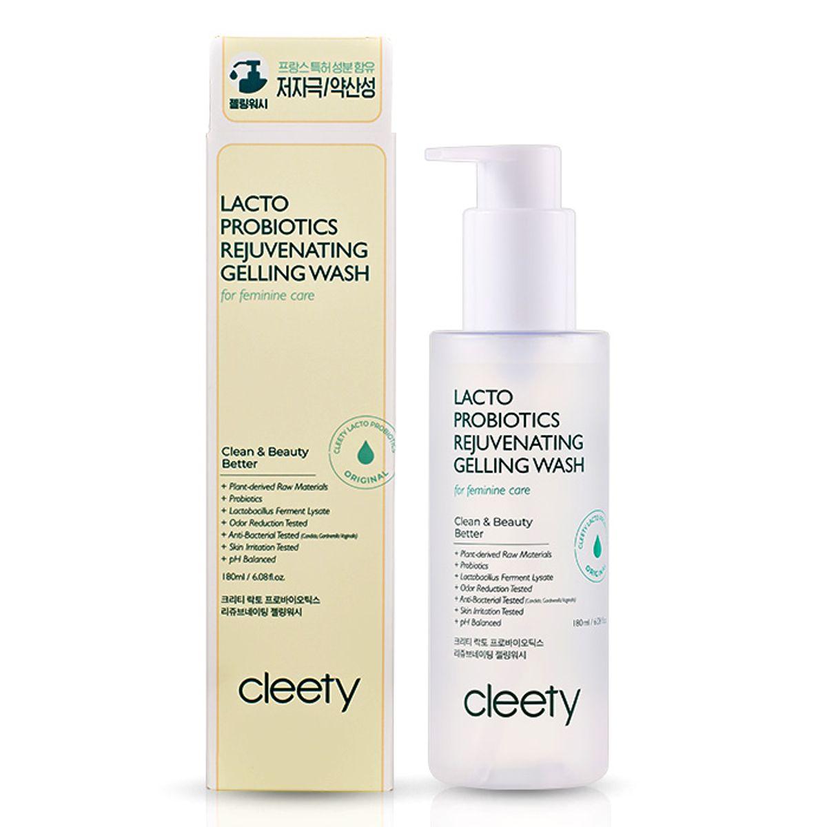 Lacto Probiotics Rejuvenating Gelling Wash Feminine Wash 180ml