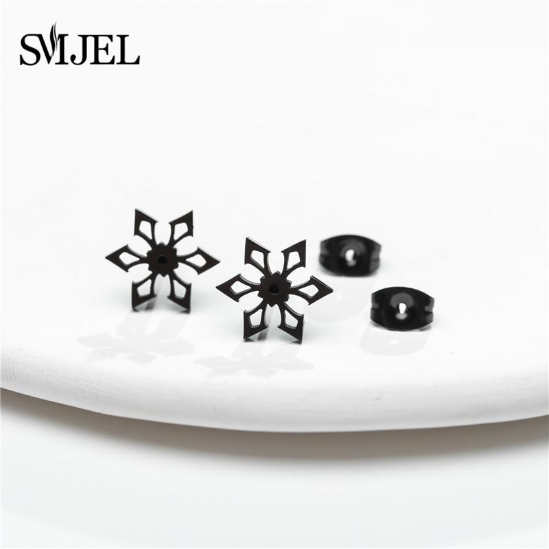 Fashion Genshin Impact Earring Stainless Steel Hydro Dendro Anemo Electro Cryo Pirate Earrings For Women Cosplay Ear StJewelry