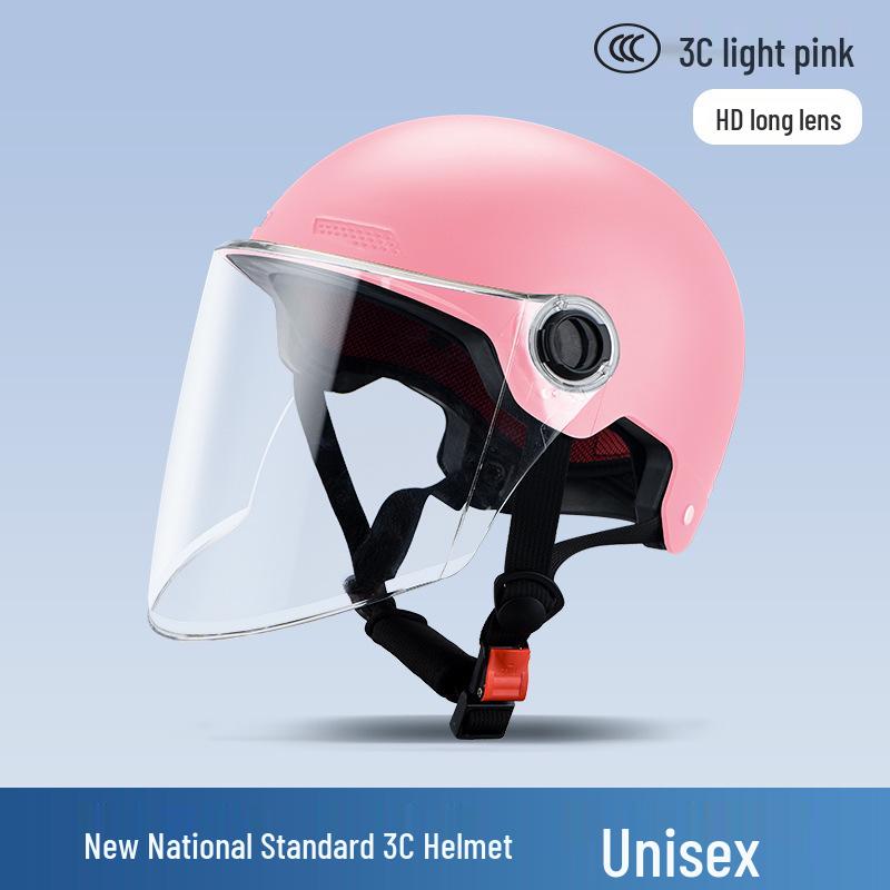 3C Certified Retro Summer Helmet – Lightweight, Breathable, All-Season Half Helmet for Men and Women