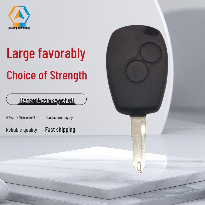 

Renault 2-Button Car Key Shell: Cross-Border Exclusive