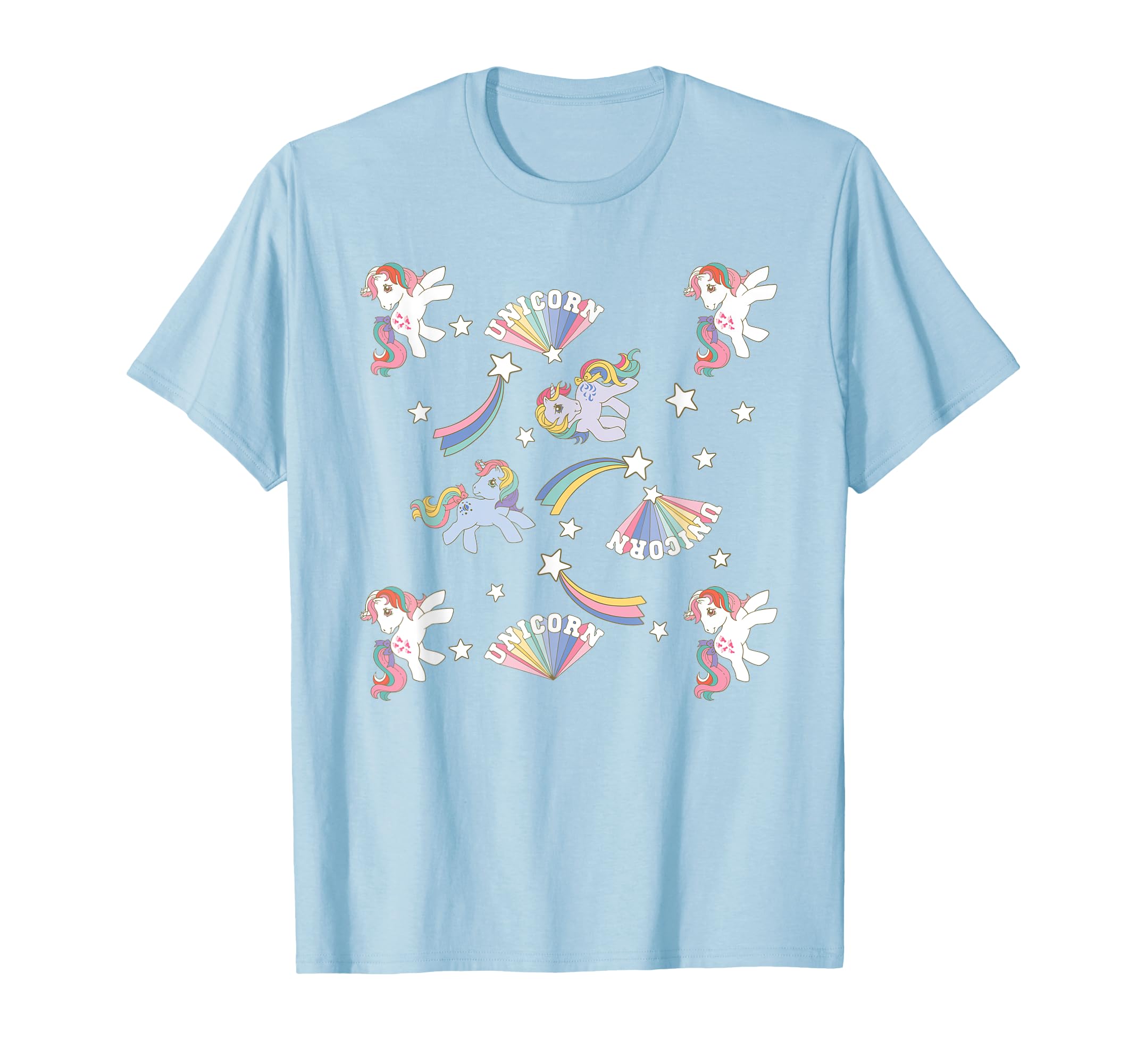 

My Little Pony Unicorn Pattern T-Shirt