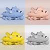 fashion Shevalues New Kids Shark Sandals Boys And Girls Summer Beach Slides Bathroom Slides EVA Indoor Cartoon Shoes House Flat Slippers