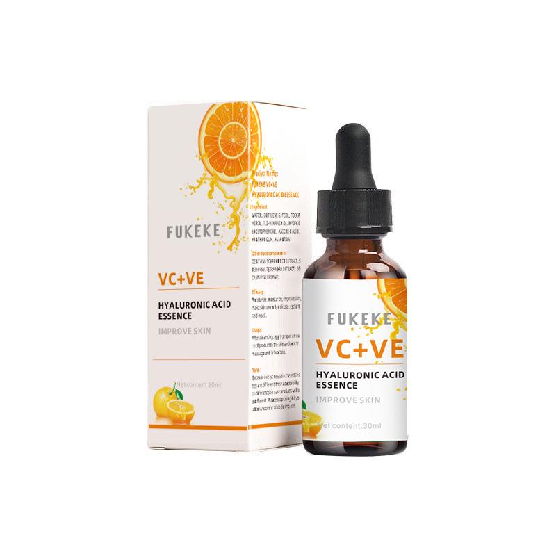 

Эссенция VC: Осветляет кожу, борется с тусклостью и старением для поздних ночей