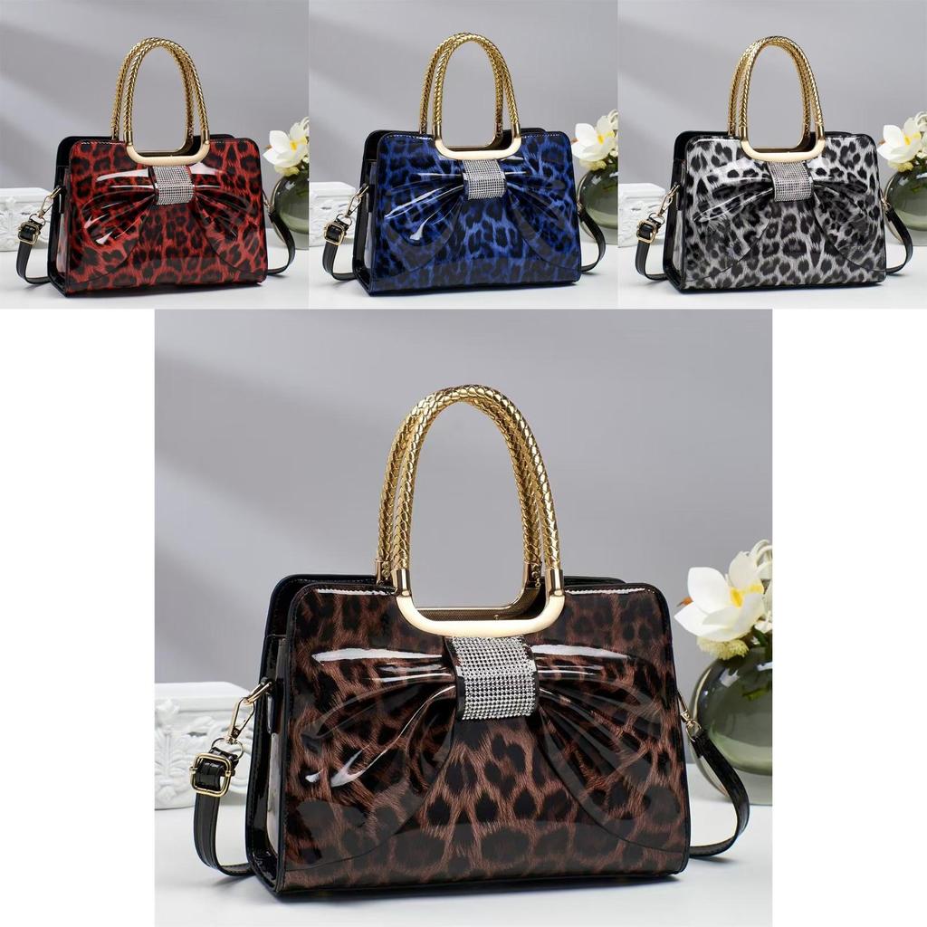 Fashionable Faux Leather Handbag With Chain Strap And Security Lock For Womens Everyday