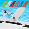 Paddle Board Fin Stand Up Paddleboard Fin Vervanging Verbetert Stabiliteit Surfplank Fin Enkele Middenvin voor Beginners en Professionals