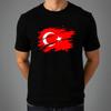 Türkei Fahne T-Shirt Türkisches Nationalwappen Länderstolz Oberteil Neuestes Herren-T-Shirt