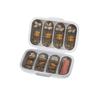 Large Capacity Pill Case 21/22 Grids Medicine Storage Containers Medicine Divider Case  Outdoor