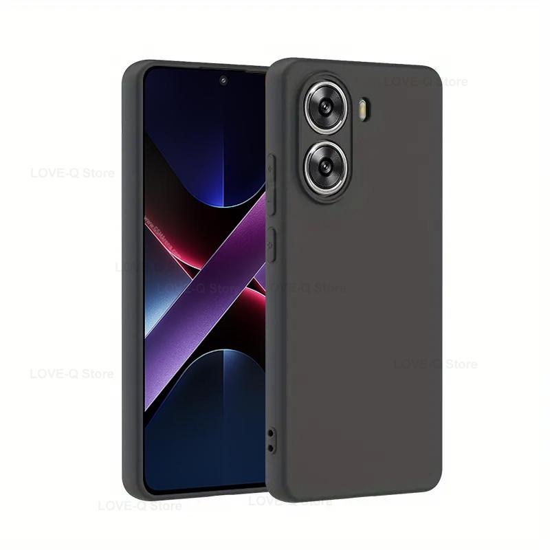 Pentru Husă Poco X7 Pro Silicon Lichid Protector Lentilă Cameră Husă Telefon Pentru Xiaomi Poco X7 Pro Capac Spate Moale