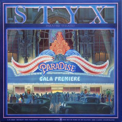 LP Record STYX - Paradise Theatre (- Laser Etched Di SP3719 A&M 1981 US Rock Used