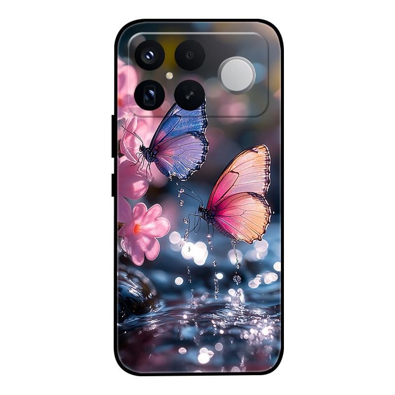 For Xiaomi Poco F8 Ultra Case Marble Painted Soft Matte Silicone Back Cover For Poco F8 Pro Redmi K90 Pro Max Full Phone Shell