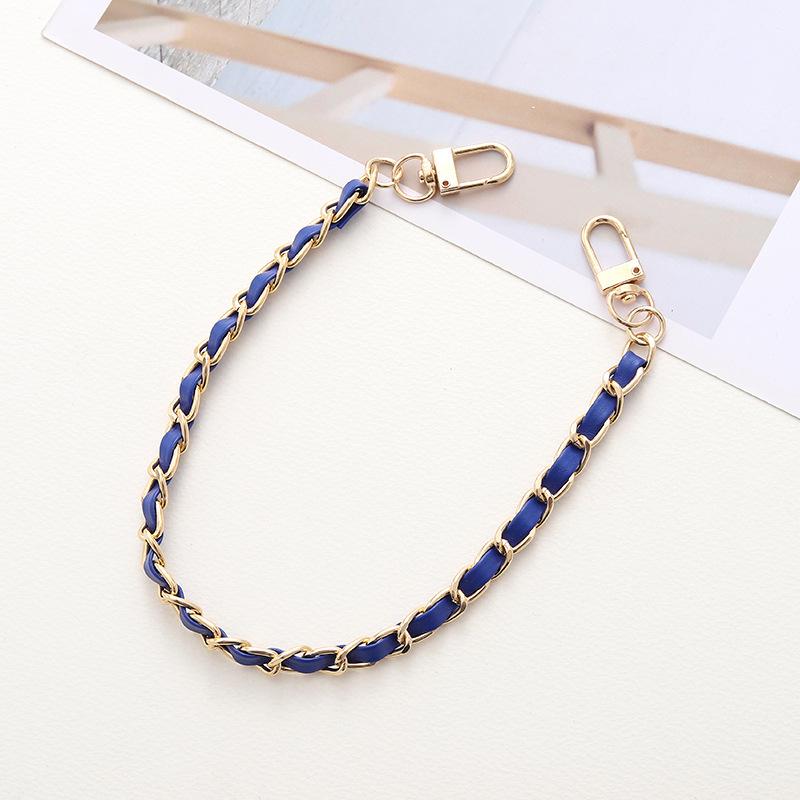 

Yi Lian Leather Pearl Handbag & Charm Bracelet Mobile Case Handle Chain