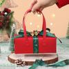 Paper Christmas Gifts Bag Red Gifts Wrap Handbag Classic Christmas Candy Gift Box  Candy